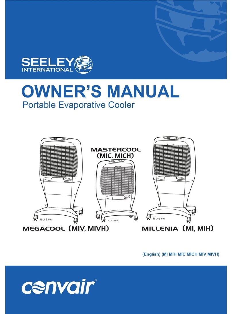 Seeley MASTERCOOL MIC User manual