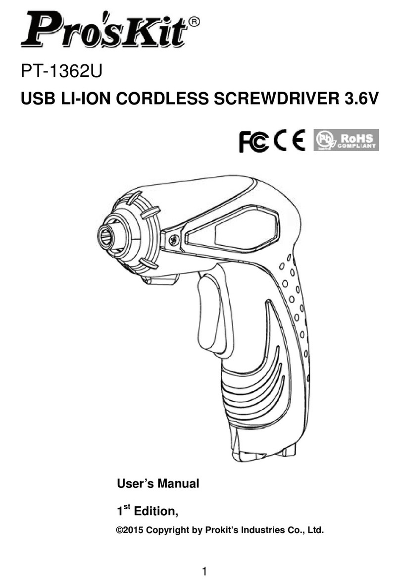 Pro's Kit PT-1362U user manual