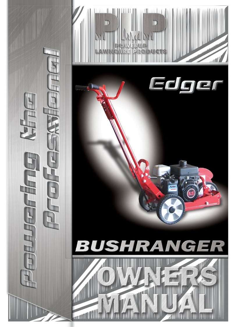 PLP Bushranger Edger owner's manual