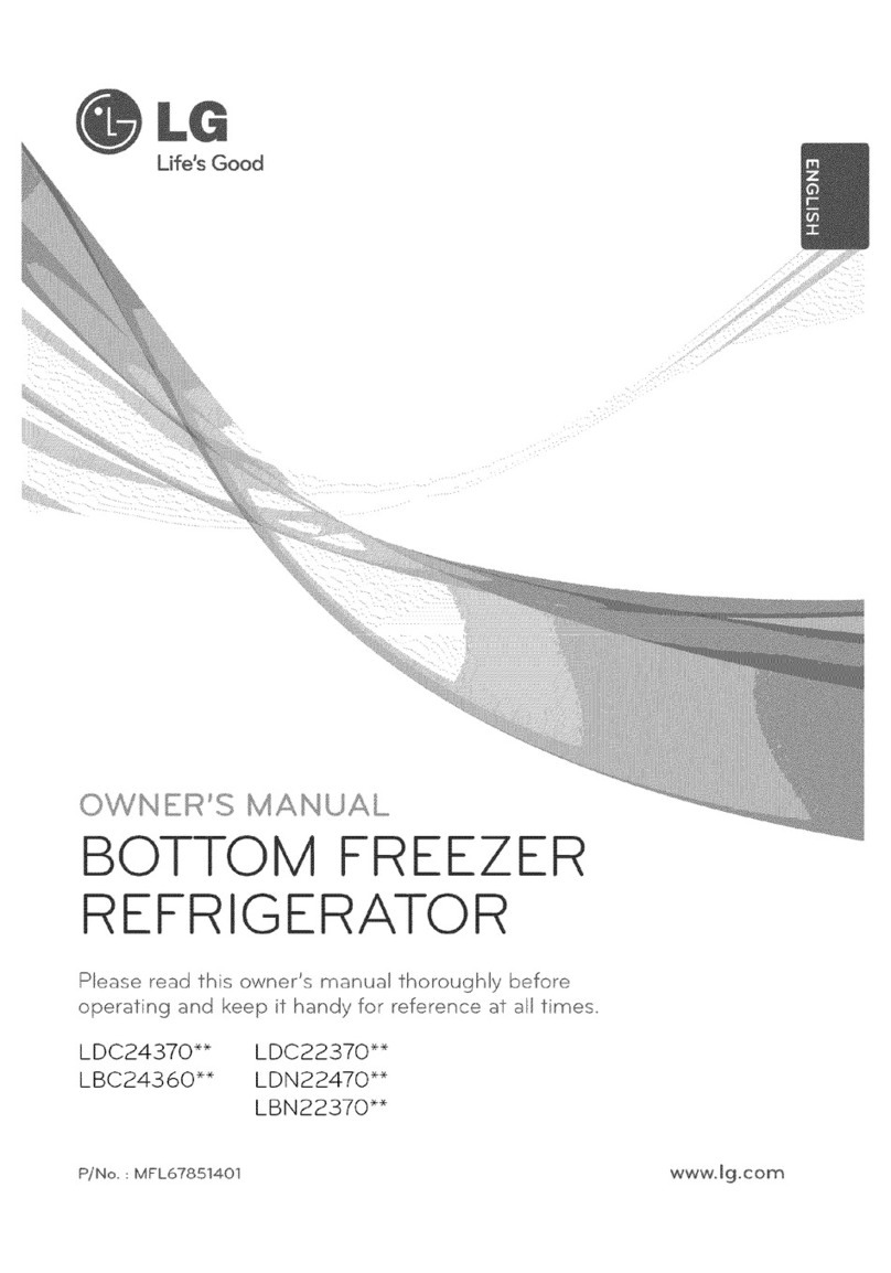 LG LDC24370 Series User manual