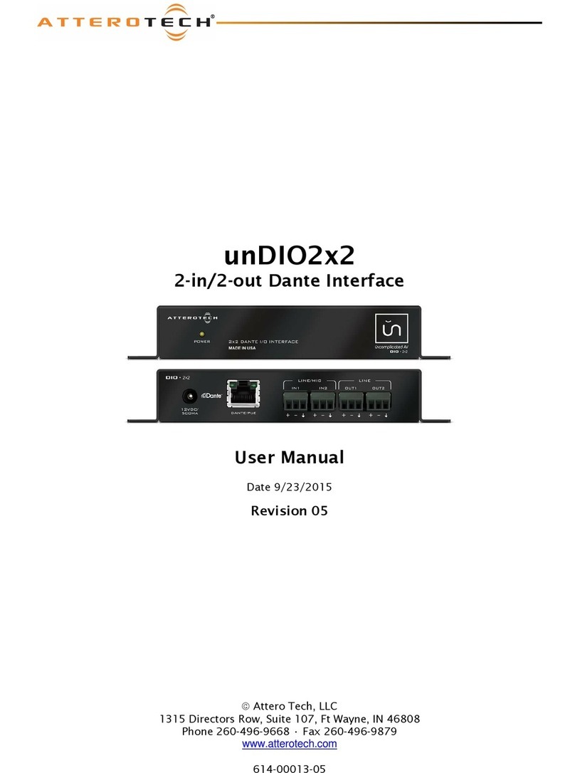 Attero Tech unDIO2x2 User manual