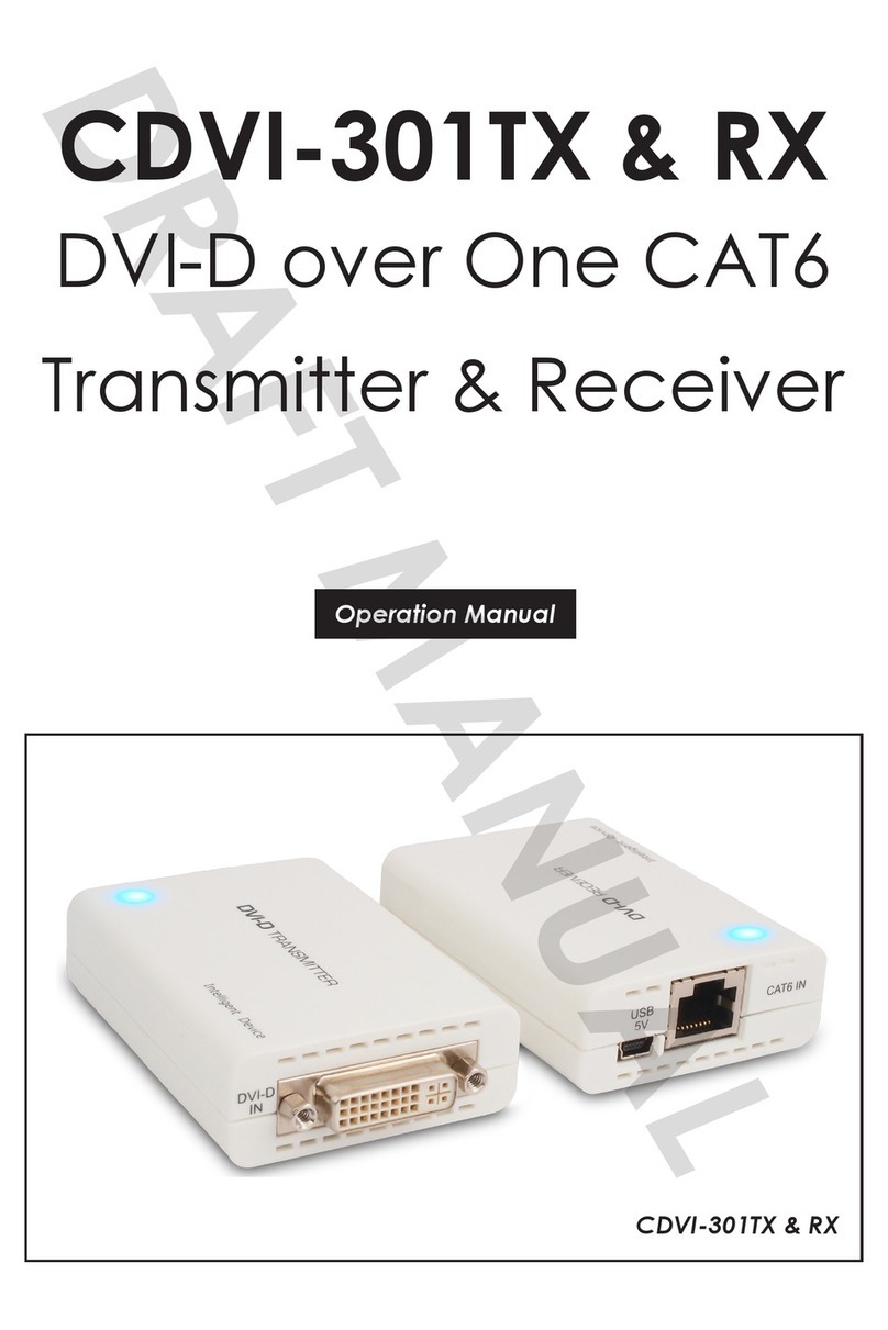 Cypress CDVI-301TX User manual