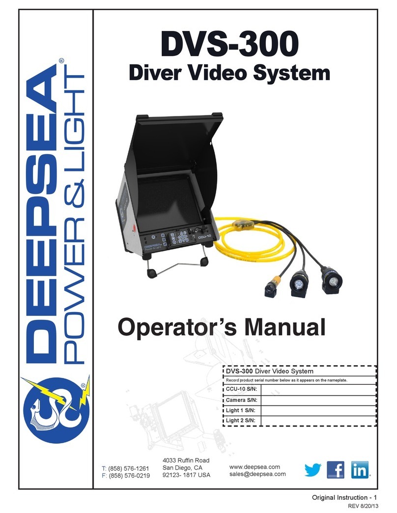 DeepSea Power & Light DVS-300 Operator's manual