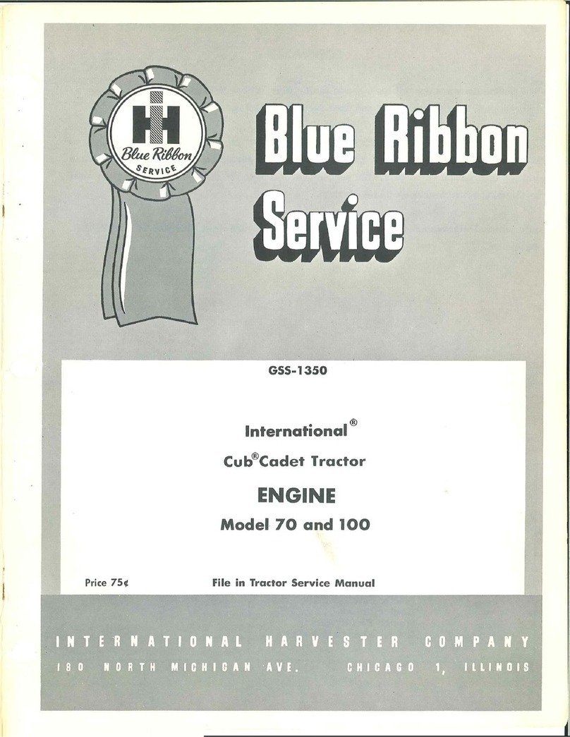 Cub Cadet 70 User manual
