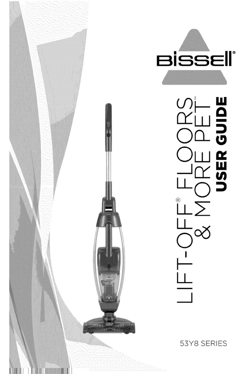 Bissell LIFT-off FLOORS & MORE PET 53Y8 series user guide