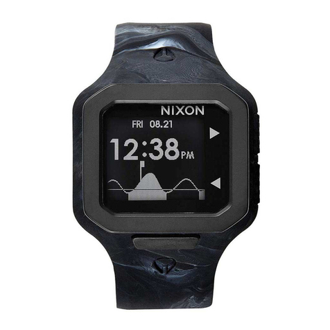 NIXON Supertide user guide