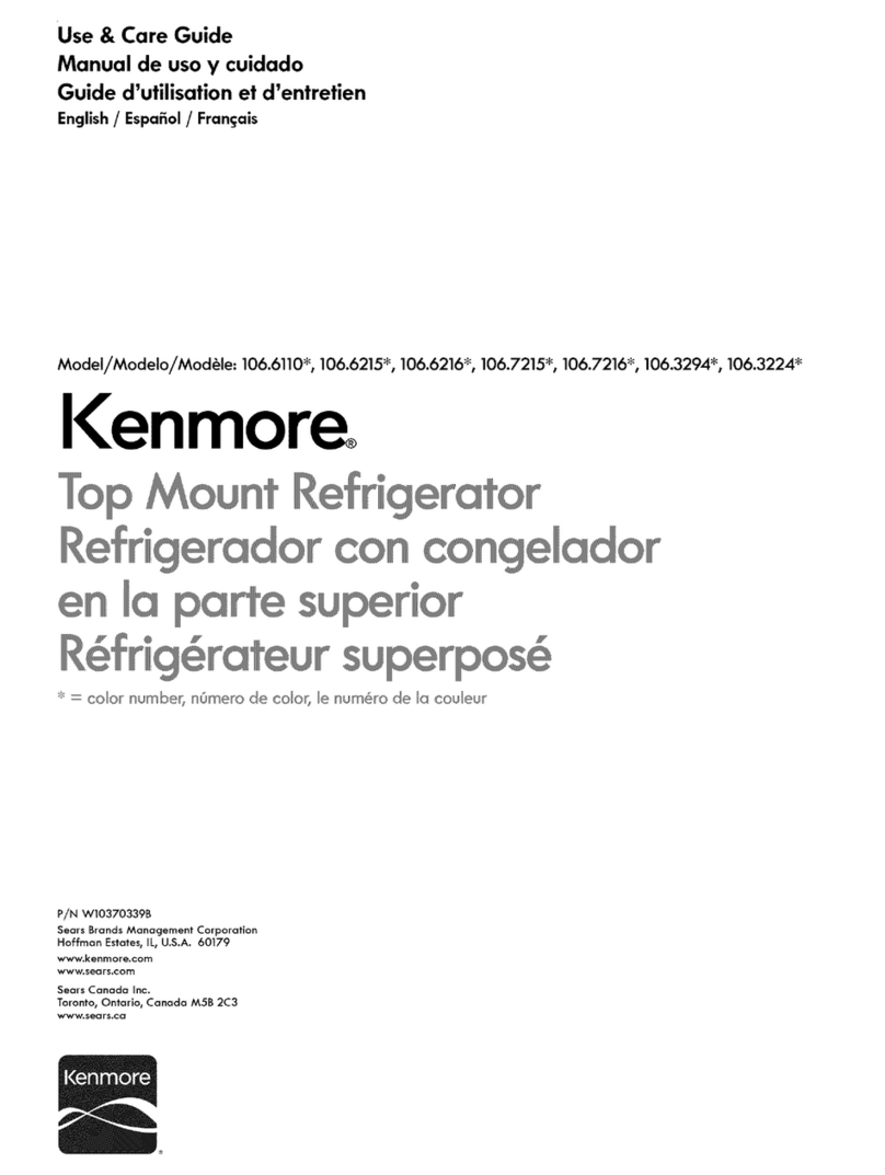 Kenmore 106.6110 Use & care guide