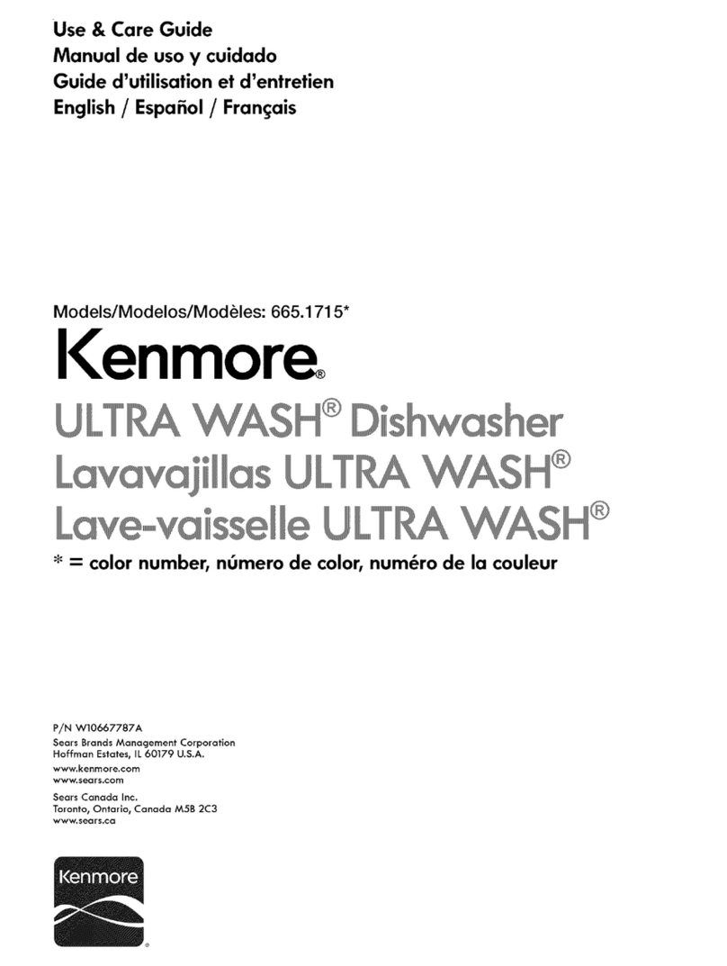Kenmore 665.17159K214 Use & care guide