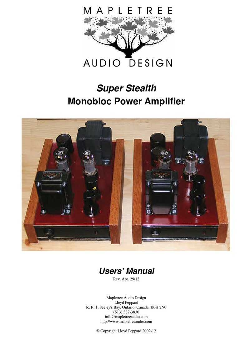 Mapletree Super Stealth User manual