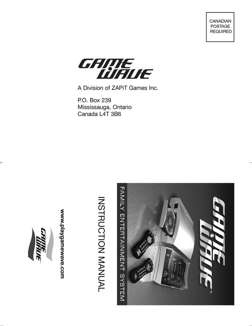 ZAPiT Game Wave instruction manual