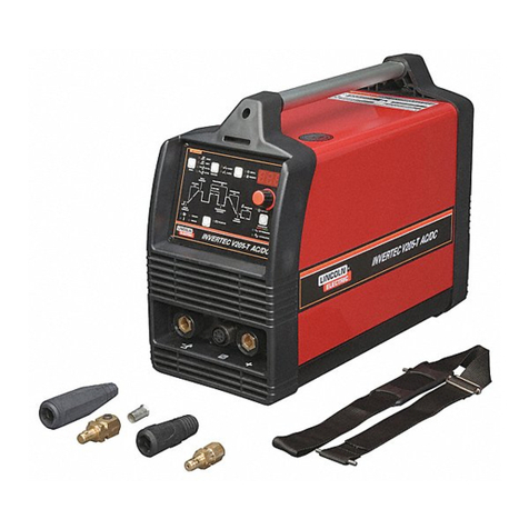 Lincoln Electric INVERTEC V205-T AC/DC TIG Operator's manual