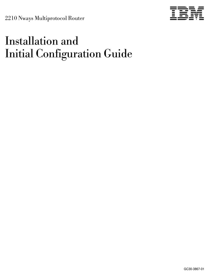 IBM 2210 Installation and initial configuration guide