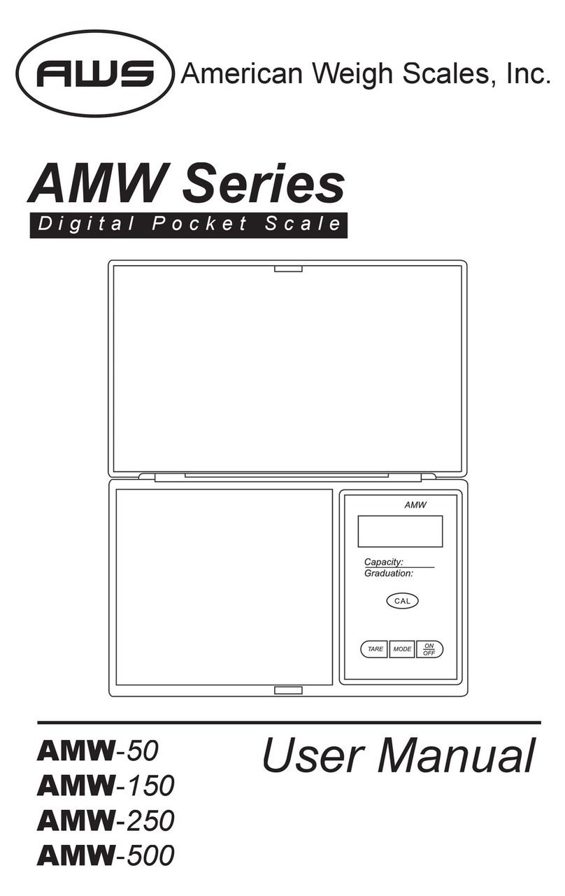 AWS AMW-50 User manual