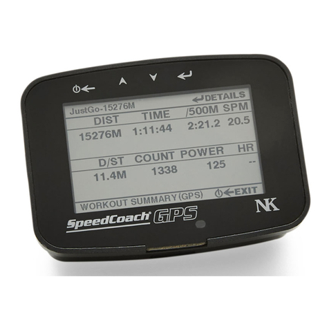 Nielsen-Kellerman SpeedCoach GPS user manual