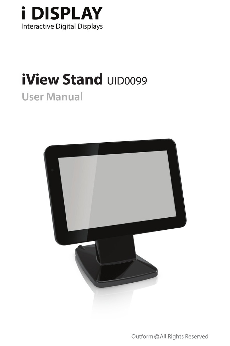 i Display iView Stand UID0099 User manual