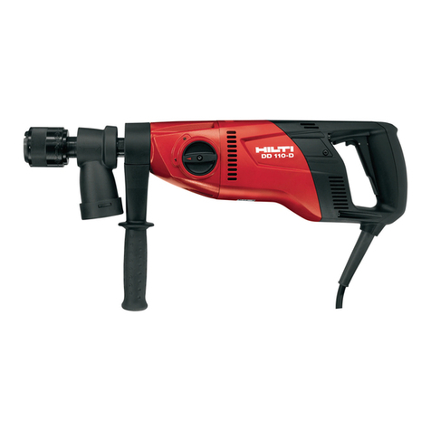 Hilti DD110-D User manual