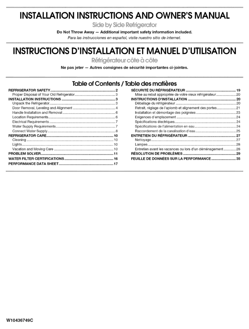 Maytag ASD2275BRW00 Quick start guide