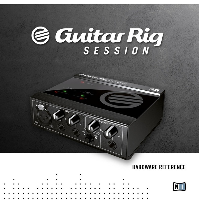 Native Instruments Guitar Rig Session Application guide