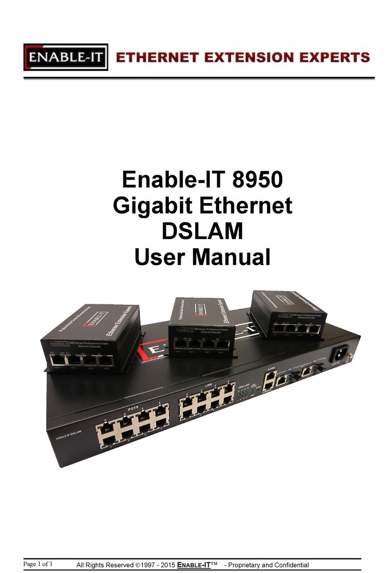 Enable-IT 8950 User manual