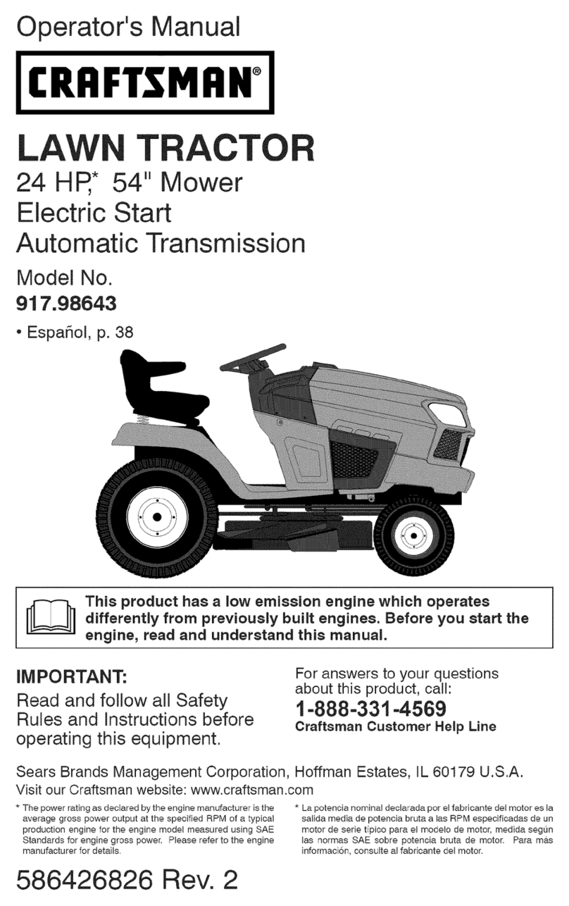 Craftsman 917.98643 User manual