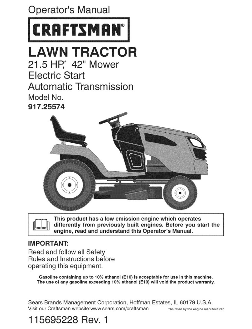 Craftsman 917.255744 Operator's manual