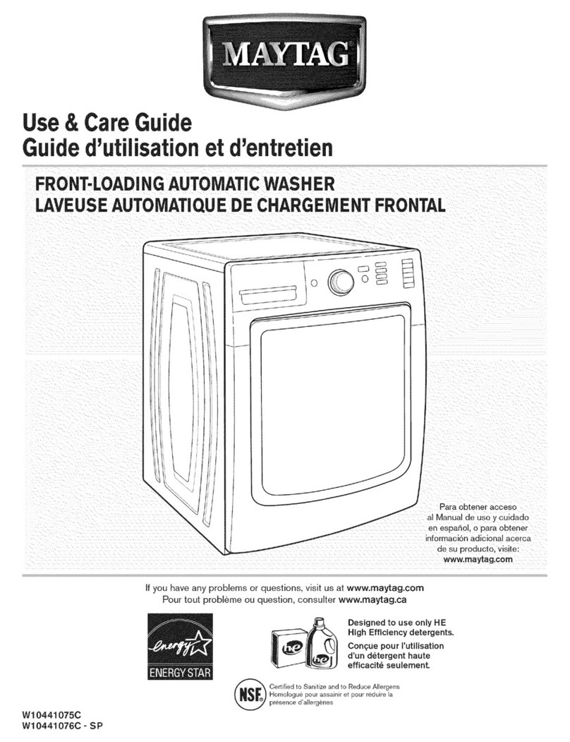 Maytag MHW7000AW2 User manual Maytag MHW7000AW2 User manual