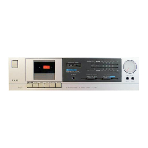 Akai HX-A2 User manual