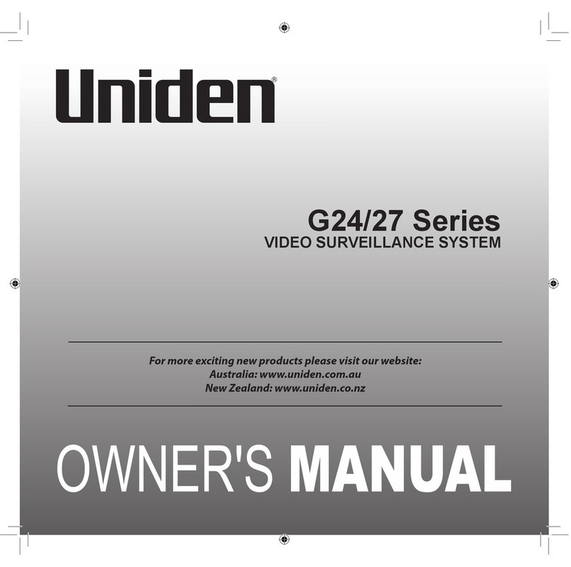 Uniden G24 Series owner's manual