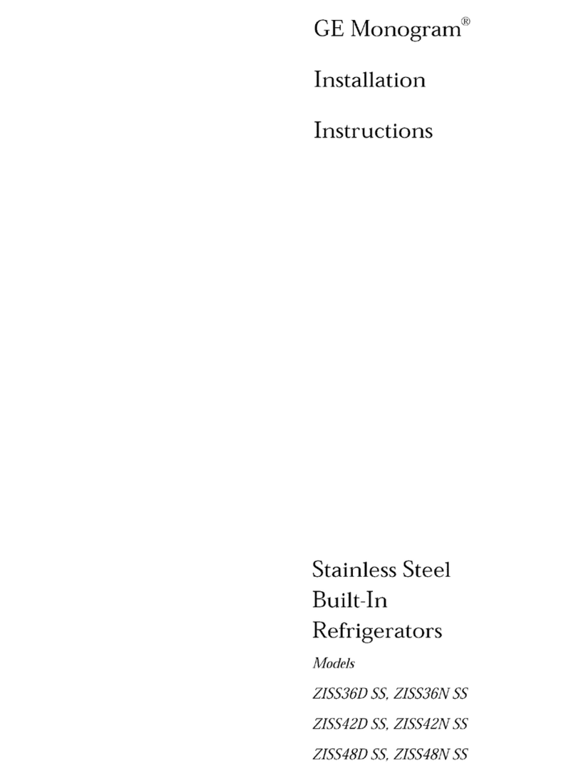 GE ZISS36N SS User manual GE ZISS36N SS User manual