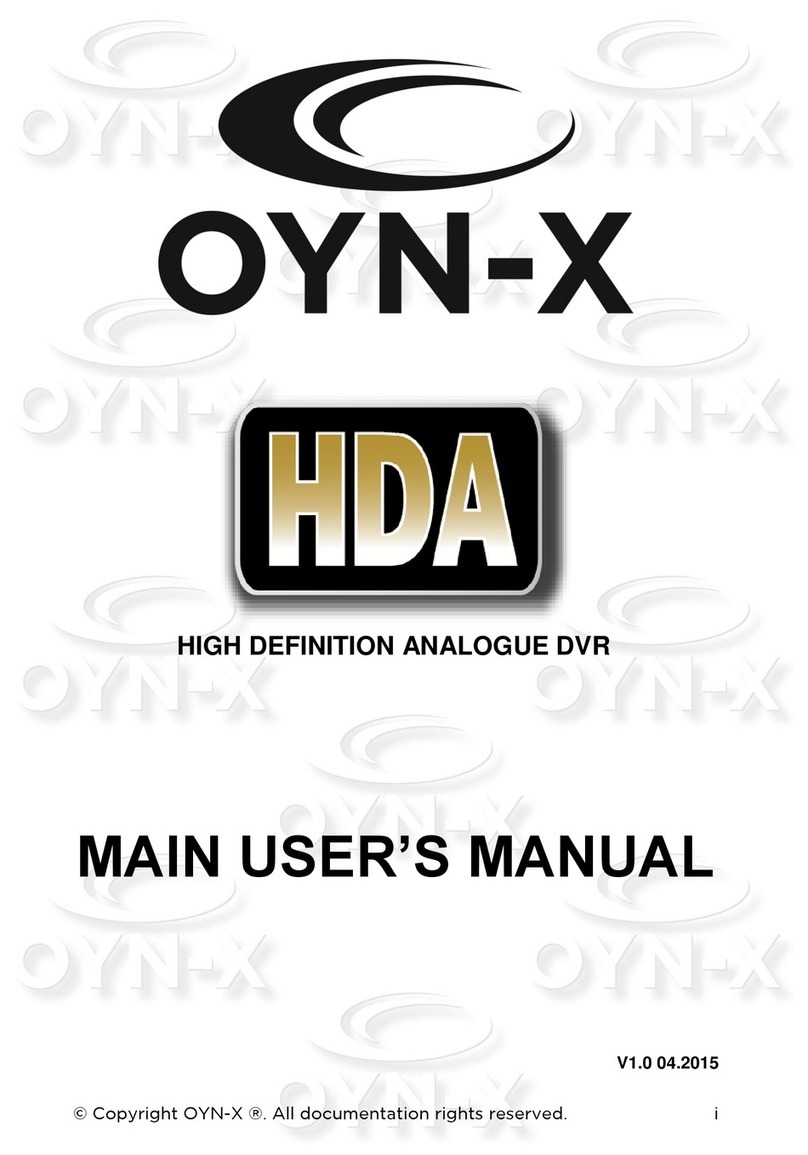 OYN-X HDA User manual