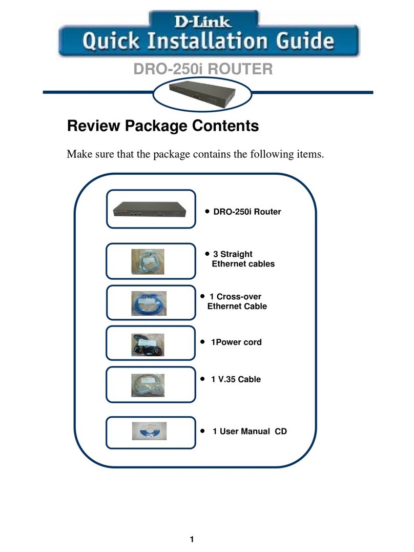 D-Link DRO-250i User manual