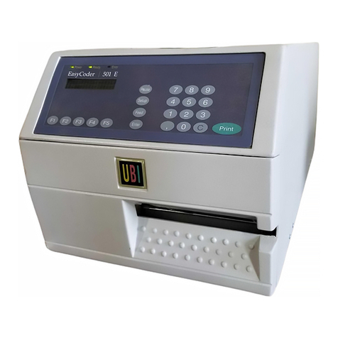 UBI EasyCoder 501 SA User manual