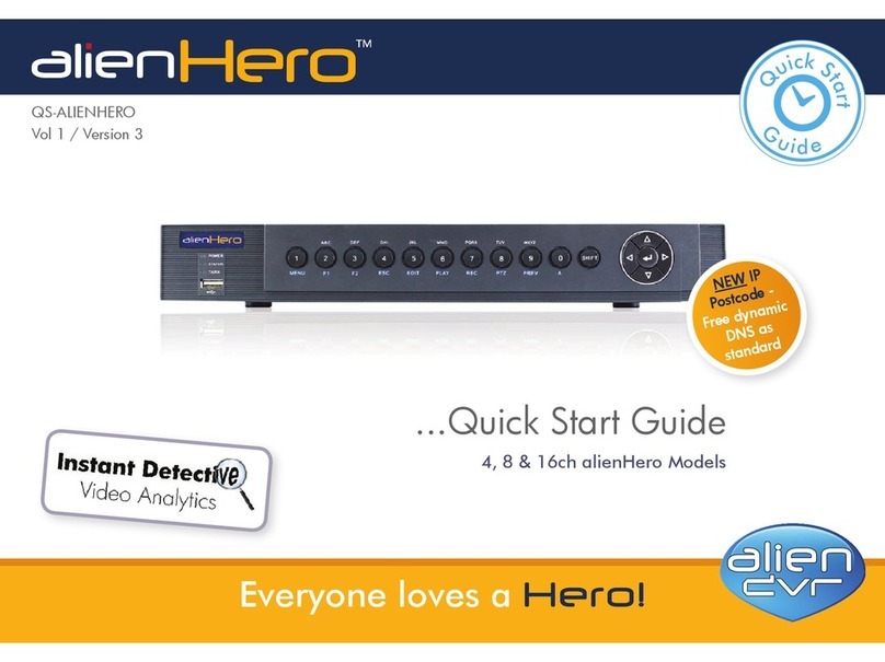 Alien alienHero 4 quick start guide
