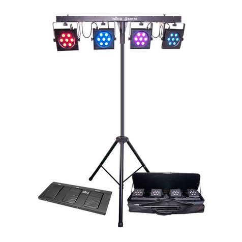 Chauvet 4BAR Tri user manual
