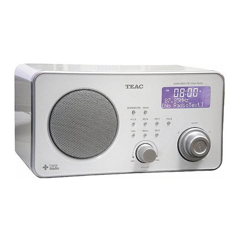 Teac DAB800 user manual