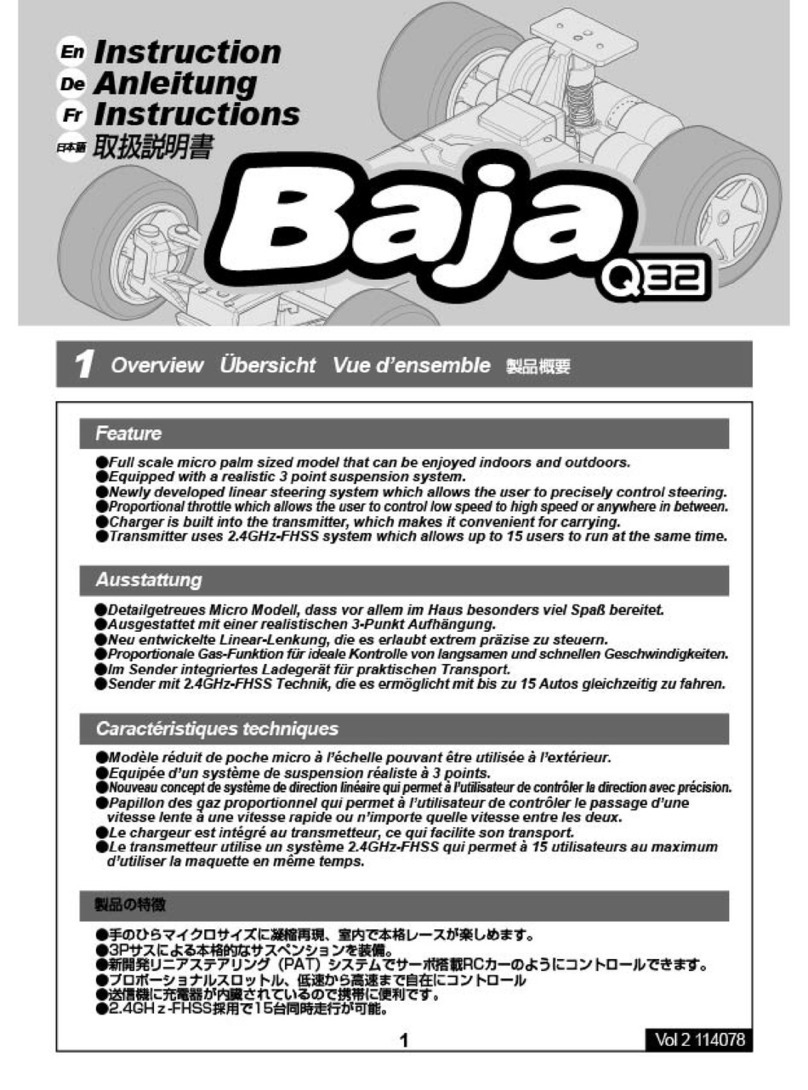 HPI Racing Baja Q32 User manual