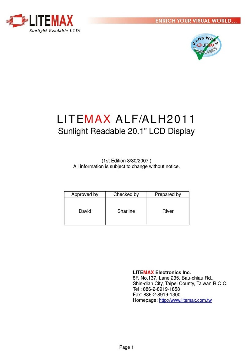 LITEMAX ALF2011 User manual