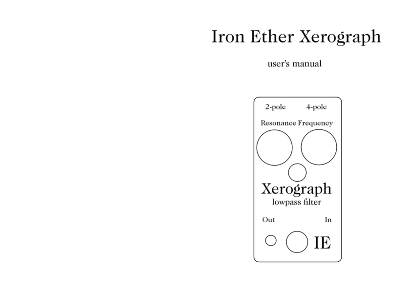 Iron Ether Xerograph user manual