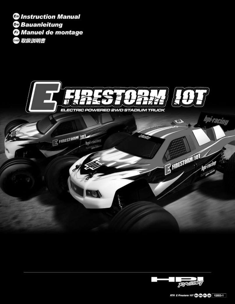 HPI Racing E Firestorm IOT User manual