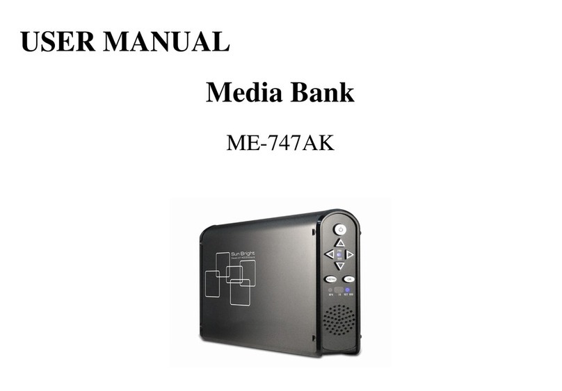 Sun bright ME-747AK user manual