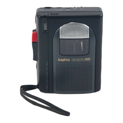 Sanyo TRC-960C User manual Sanyo TRC-960C User manual