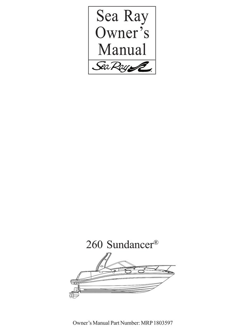 Sea Ray 260 Sundancer owner's manual