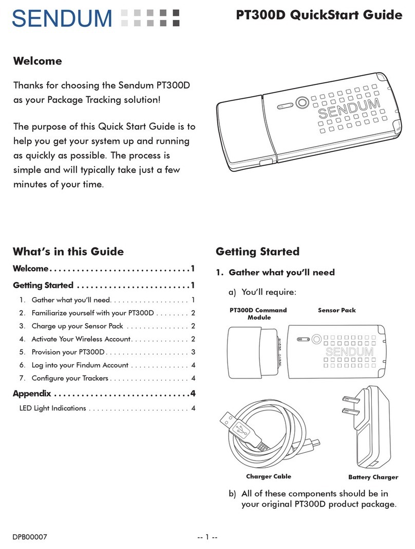 Sendum PT300D User manual
