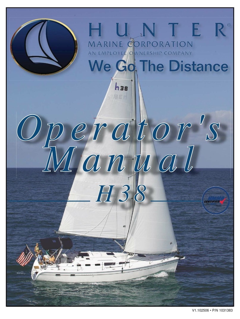Hunter Marine H38 Operator's manual