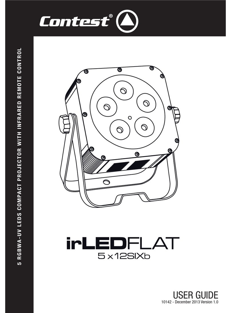 Contest irLEDFLAT User manual