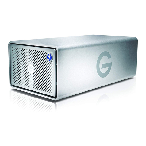 G-Technology G-RAID Studio User manual