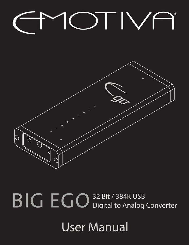 Emotiva Big Ego user manual