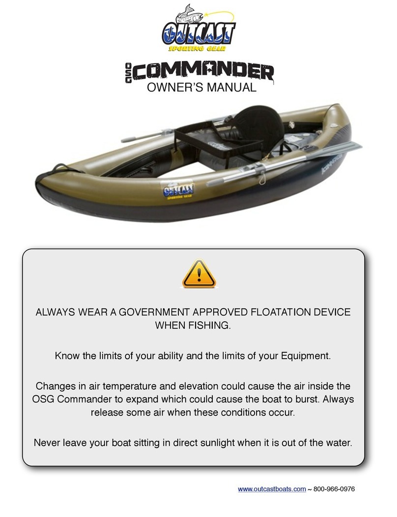 Outcast OSG Commander owner's manual