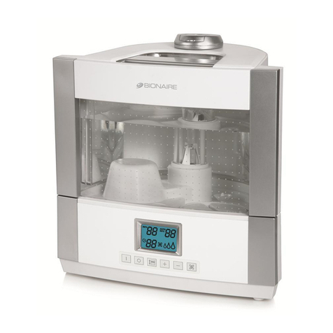 Bionaire BU8000 instruction manual