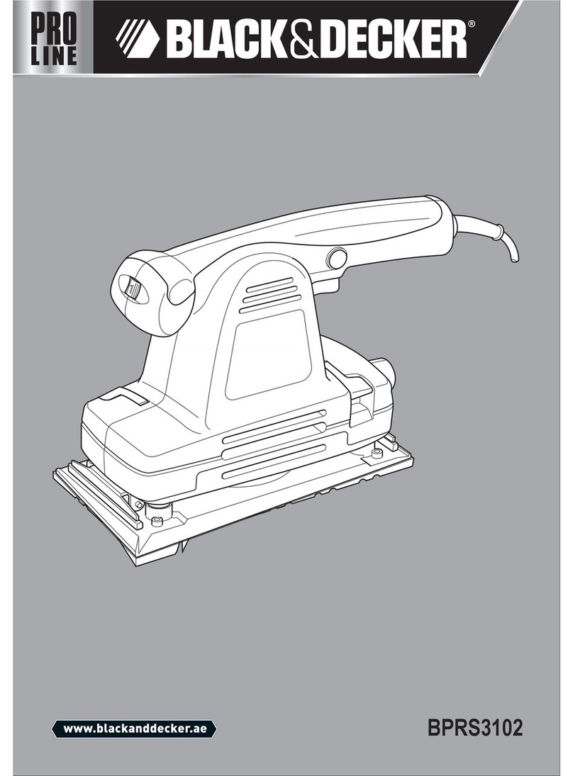 Black & Decker BPRS3102 Pro Line Manual